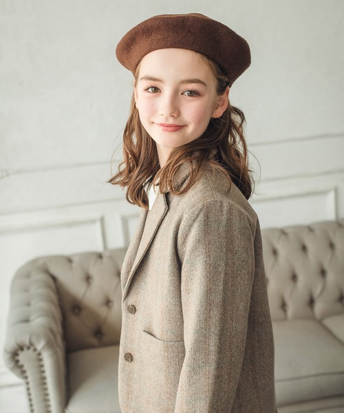 ウール混ヘリンボーンジャケット（テーラードジャケット）｜DRESCCO