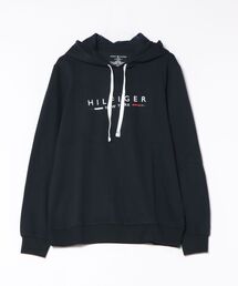 TOMMY HILFIGER ロゴプルオーバーパーカー