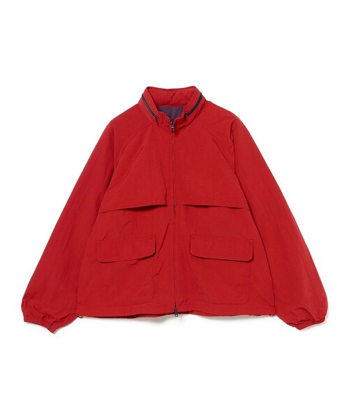 BEAMS BOY(ビームスボーイ)の「ナイロン パッカブル フード ジャケット(ブルゾン・レディース・レッド/ネイビー・1/2)」の16枚目の写真