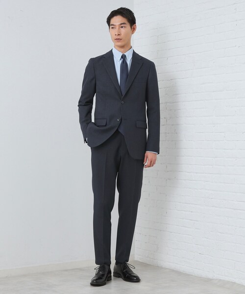 THE SHOP TK (ザ ショップ ティーケー )の「【セットアップ可/防シワ/洗濯機OK】AVANT WOOLYグレンチェックスラックス(その他パンツ・メンズ・グレー系1/ネイビー系1・01/02/03/04)」の7枚目の写真