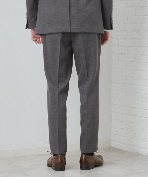 THE SHOP TK (ザ ショップ ティーケー )の「【セットアップ可/防シワ/洗濯機OK】AVANT WOOLYグレンチェックスラックス(その他パンツ・メンズ・グレー系1/ネイビー系1・01/02/03/04)」の10枚目の写真