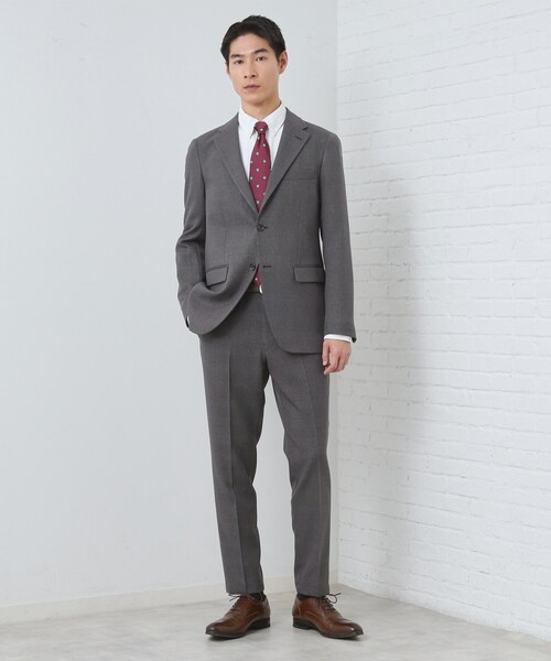 THE SHOP TK (ザ ショップ ティーケー )の「【セットアップ可/防シワ/洗濯機OK】AVANT WOOLYグレンチェックスラックス(その他パンツ・メンズ・グレー系1/ネイビー系1・01/02/03/04)」の11枚目の写真