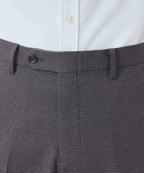 THE SHOP TK (ザ ショップ ティーケー )の「【セットアップ可/防シワ/洗濯機OK】AVANT WOOLYグレンチェックスラックス(その他パンツ・メンズ・グレー系1/ネイビー系1・01/02/03/04)」の16枚目の写真