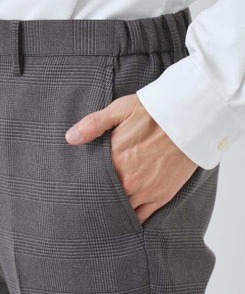 THE SHOP TK (ザ ショップ ティーケー )の「【セットアップ可/防シワ/洗濯機OK】AVANT WOOLYグレンチェックスラックス(その他パンツ・メンズ・グレー系1/ネイビー系1・01/02/03/04)」の19枚目の写真