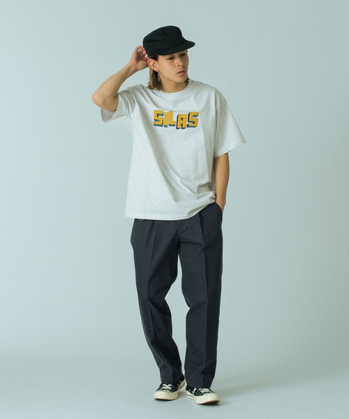 SILAS(サイラス)の「BRICK S/S TEE(Tシャツ/カットソー・メンズ・アッシュ/ブラック/ホワイト・XL/L/M)」の9枚目の写真