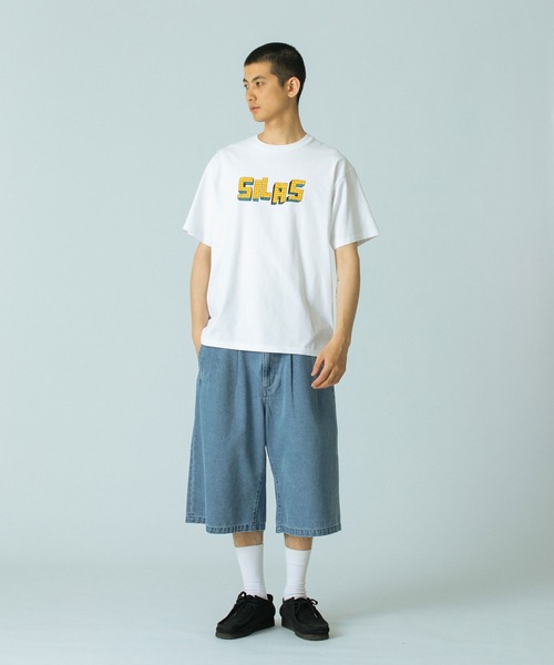 SILAS(サイラス)の「BRICK S/S TEE(Tシャツ/カットソー・メンズ・アッシュ/ブラック/ホワイト・XL/L/M)」の15枚目の写真