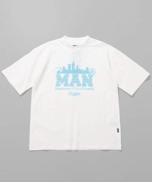 Bukta(バクタ)の「PT半袖T(MAN)(Tシャツ/カットソー・メンズ・ネイビー/グリーン/オフホワイト/ブラック・X-LARGE/LARGE/MEDIUM)」の2枚目の写真