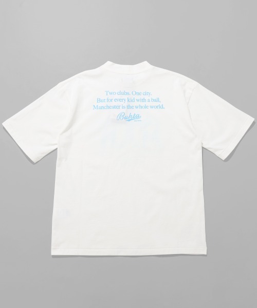 Bukta(バクタ)の「PT半袖T(MAN)(Tシャツ/カットソー・メンズ・ネイビー/グリーン/オフホワイト/ブラック・X-LARGE/LARGE/MEDIUM)」の7枚目の写真