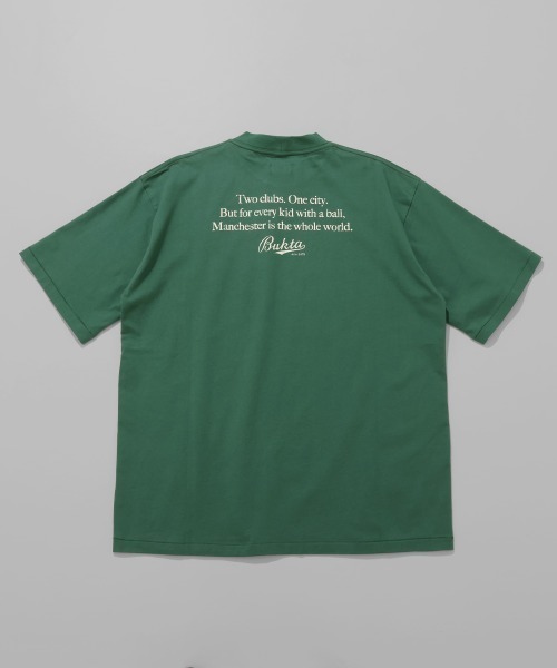 Bukta(バクタ)の「PT半袖T(MAN)(Tシャツ/カットソー・メンズ・ネイビー/グリーン/オフホワイト/ブラック・X-LARGE/LARGE/MEDIUM)」の9枚目の写真