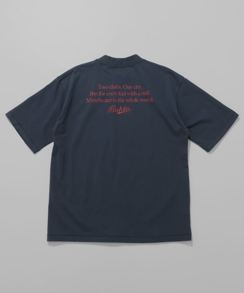 Bukta(バクタ)の「PT半袖T(MAN)(Tシャツ/カットソー・メンズ・ネイビー/グリーン/オフホワイト/ブラック・X-LARGE/LARGE/MEDIUM)」の6枚目の写真