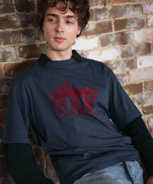 Bukta(バクタ)の「PT半袖T(MAN)(Tシャツ/カットソー・メンズ・ネイビー/グリーン/オフホワイト/ブラック・X-LARGE/LARGE/MEDIUM)」の18枚目の写真