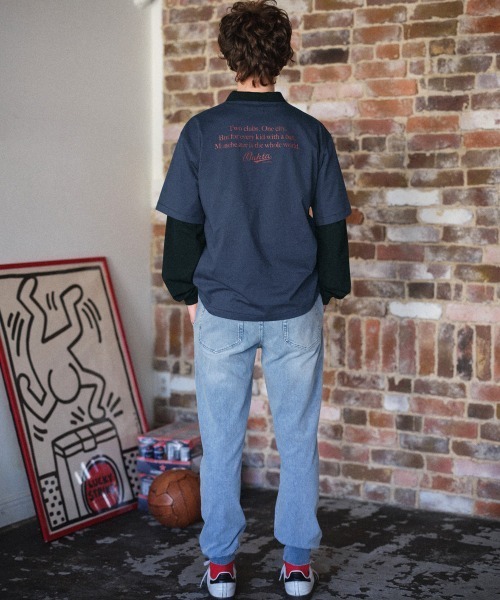 Bukta(バクタ)の「PT半袖T(MAN)(Tシャツ/カットソー・メンズ・ネイビー/グリーン/オフホワイト/ブラック・X-LARGE/LARGE/MEDIUM)」の19枚目の写真