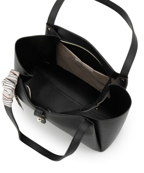 grove（グローブ）の「【人間工学/A4】タックベルトヒネリスカーフトート（トートバッグ・レディース・ブラック/アイボリー系4/ライトグレー・00）」の19枚目の写真