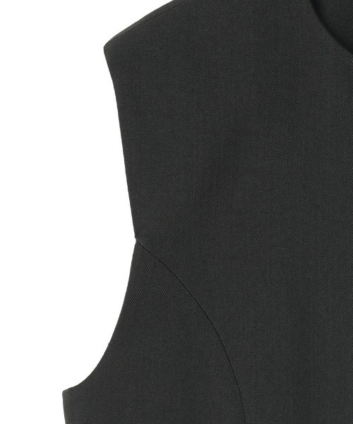 JENNE(ジェンヌ)の「ステッチ配色ジレ(その他トップス・レディース・ブラック/ホワイト・LARGE/MEDIUM/SMALL)」の13枚目の写真