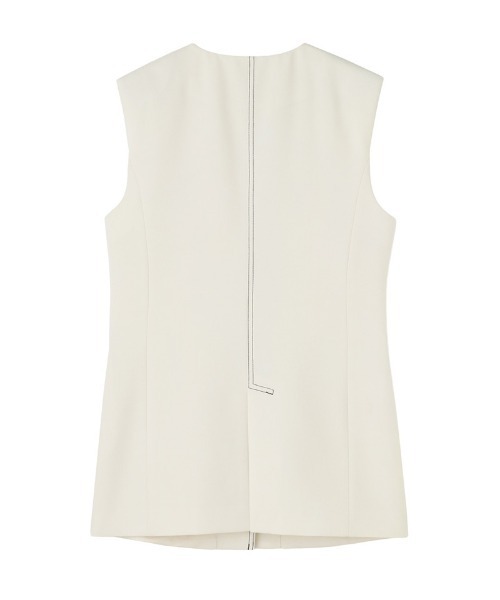 JENNE(ジェンヌ)の「ステッチ配色ジレ(その他トップス・レディース・ブラック/ホワイト・LARGE/MEDIUM/SMALL)」の17枚目の写真