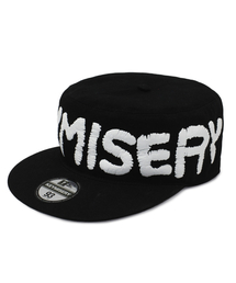 KEYMISERY（キーミザリー）の「ウィスパーフィルボックスキャップ（ブラック）（キャップ）」