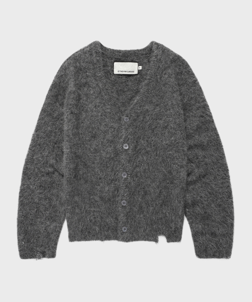 THEVINYLHOUSE(ザバイニルハウス)の「GRUNGE CARDIGAN GREY(カーディガン/ボレロ・メンズ・その他・S/M/L)」の6枚目の写真