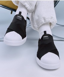 ADIDAS アディダス STREETTALK SLIPON ストリートトーク スリッポン KK0372 CORE/FTWR/FTWR