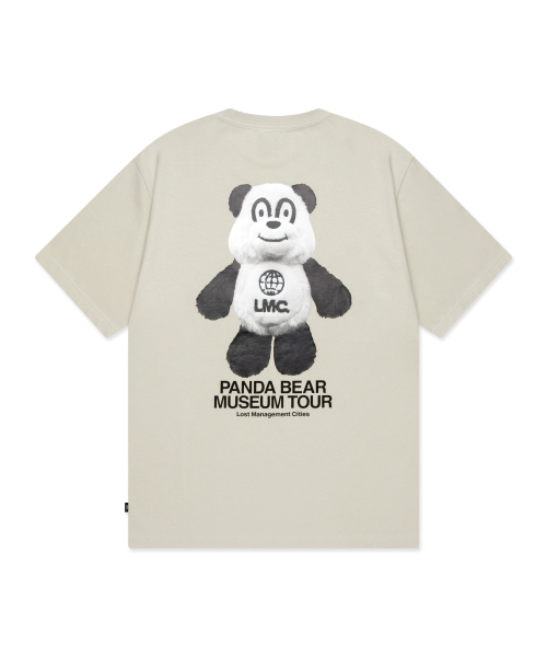 LMCの「PANDA BEAR MUSEUM TOUR TEE sand(Tシャツ/カットソー・レディース・その他・S/M/L/XL)」の1枚目の写真