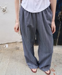 JULIAPEPE（ジュリアペペ）の「Natural Stripe Pants (Blue)（スウェットパンツ）」