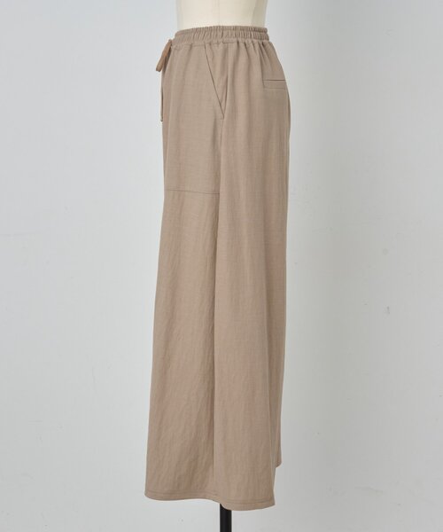 BEARDSLEY（ビアズリー）の「ジャージーワイドパンツ（その他パンツ・レディース・ブラック/サンドベージュ/モスグリーン・2/0/1）」の16枚目の写真