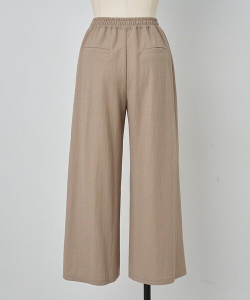 BEARDSLEY（ビアズリー）の「ジャージーワイドパンツ（その他パンツ・レディース・ブラック/サンドベージュ/モスグリーン・2/0/1）」の17枚目の写真