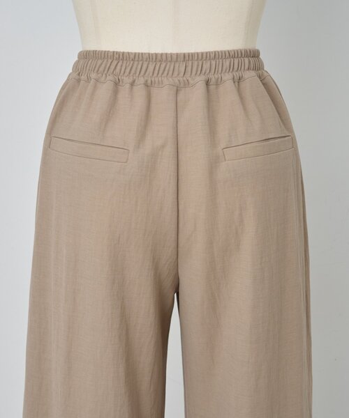 BEARDSLEY（ビアズリー）の「ジャージーワイドパンツ（その他パンツ・レディース・ブラック/サンドベージュ/モスグリーン・2/0/1）」の18枚目の写真