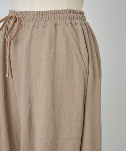 BEARDSLEY（ビアズリー）の「ジャージーワイドパンツ（その他パンツ・レディース・ブラック/サンドベージュ/モスグリーン・2/0/1）」の21枚目の写真