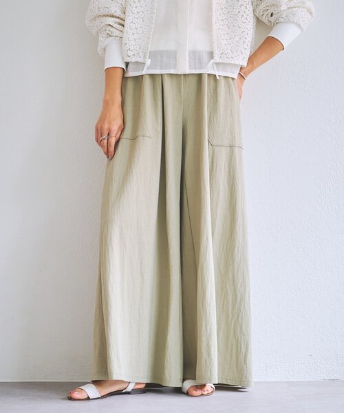 ジャージーワイドパンツ（その他パンツ）｜BEARDSLEY（ビアズリー）の