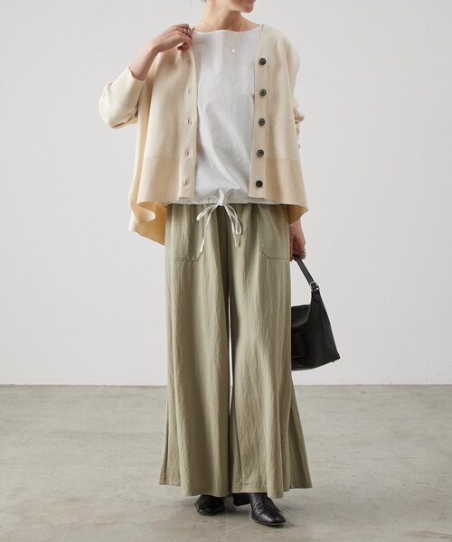 ジャージーワイドパンツ（その他パンツ）｜BEARDSLEY（ビアズリー）の