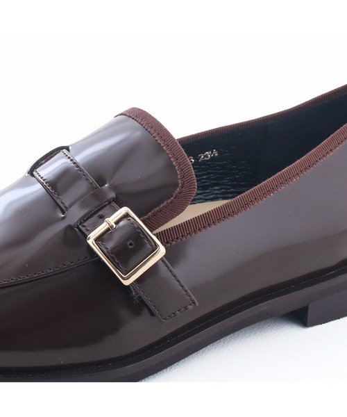 cava cava(サヴァサヴァ)の「ベルテッドモカシューズ 7420217(ローファー・レディース・ダークブラウン/アイボリー/ブラック・24cm/23.5cm/23cm/22.5cm/24.5cm)」の14枚目の写真