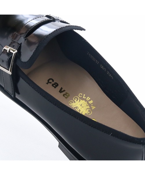 cava cava(サヴァサヴァ)の「ベルテッドモカシューズ 7420217(ローファー・レディース・ダークブラウン/アイボリー/ブラック・24cm/23.5cm/23cm/22.5cm/24.5cm)」の15枚目の写真