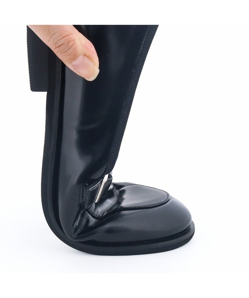 cava cava(サヴァサヴァ)の「ベルテッドモカシューズ 7420217(ローファー・レディース・ダークブラウン/アイボリー/ブラック・24cm/23.5cm/23cm/22.5cm/24.5cm)」の16枚目の写真