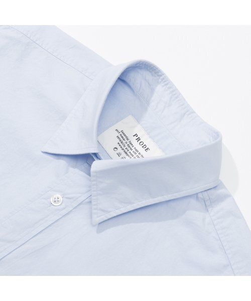 PRODESHIRT（プロデシャツ）の「[リラックス]P-905 ポプリン半袖シャツ (ブルー)（シャツ/ブラウス・メンズ・その他・M/L/XL）」の3枚目の写真