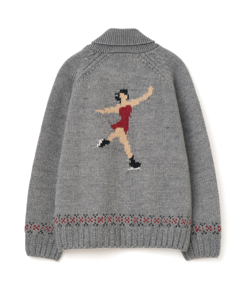 MILLO WOMEN（ミロウーマン）の「シンボルコウイチャンニットジップアップ[グレー]（カーディガン/ボレロ・レディース・その他・ONE SIZE）」の4枚目の写真