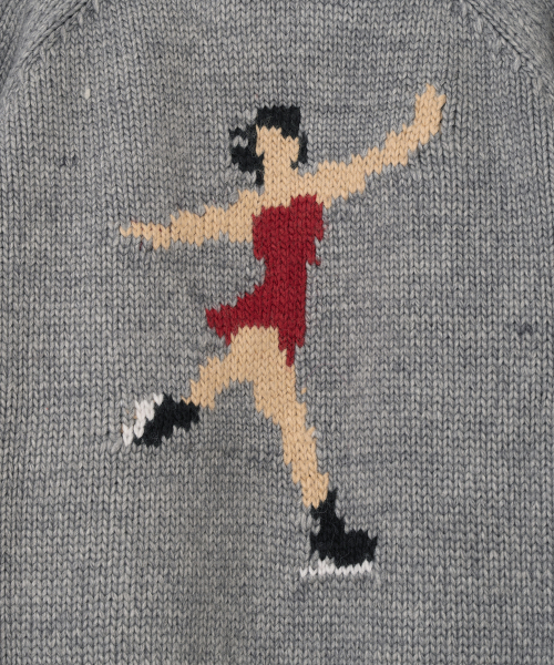 MILLO WOMEN（ミロウーマン）の「シンボルコウイチャンニットジップアップ[グレー]（カーディガン/ボレロ・レディース・その他・ONE SIZE）」の9枚目の写真