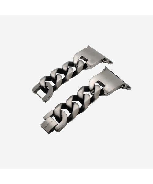 SILVERTAG（シルバータグ）の「APPLE WATCH STRAP NAST-P1506DCO アップルウォッチチェーンメタルシルバーストラップ（デジタル腕時計・メンズ・その他・S/M/L/XL/XXL/XXX-LARGE）」の3枚目の写真