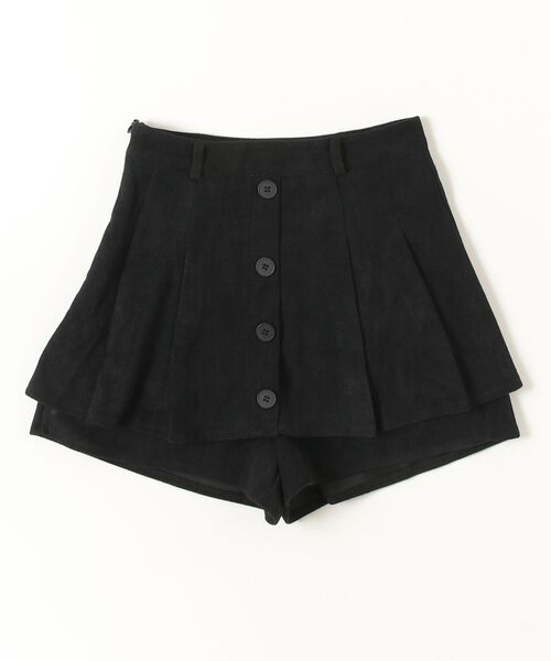 gossip!ロサンゼルス(ゴシップロサンゼルス)の「インナーパンツ仕様 コーデュロイプリーツミニ(その他パンツ・レディース・ブラウン/ブラック・M/S)」の22枚目の写真