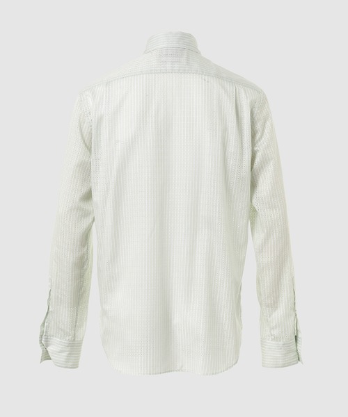 DAIRIKU(ダイリク)の「"Punching Stripe" W-PKT Dress L-S Shirt(シャツ/ブラウス・メンズ・グリーン系その他・M/L)」の3枚目の写真