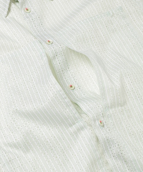 DAIRIKU(ダイリク)の「"Punching Stripe" W-PKT Dress L-S Shirt(シャツ/ブラウス・メンズ・グリーン系その他・M/L)」の6枚目の写真