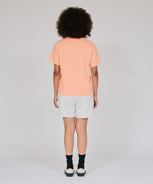 Champion(チャンピオン)の「【Champion/チャンピオン】レディース ショートスリーブTシャツ(Tシャツ/カットソー・レディース・ライトブルー/ホワイト/ネイビー/ライトオレンジ系1/オートミール・MEDIUM/LARGE)」の12枚目の写真