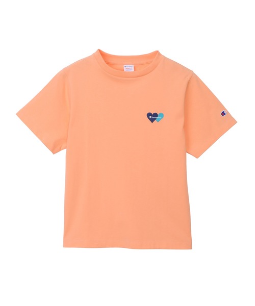 Champion(チャンピオン)の「【Champion/チャンピオン】レディース ショートスリーブTシャツ(Tシャツ/カットソー・レディース・ライトブルー/ホワイト/ネイビー/ライトオレンジ系1/オートミール・MEDIUM/LARGE)」の13枚目の写真