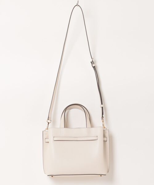 MICHAEL KORS（マイケルコース）の「EMILIA ペブルレザー サッチェル スモール（ハンドバッグ・レディース・ベージュ系・FREE）」の5枚目の写真