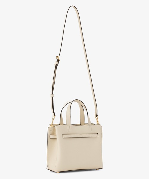MICHAEL KORS（マイケルコース）の「EMILIA ペブルレザー サッチェル スモール（ハンドバッグ・レディース・ベージュ系・FREE）」の3枚目の写真