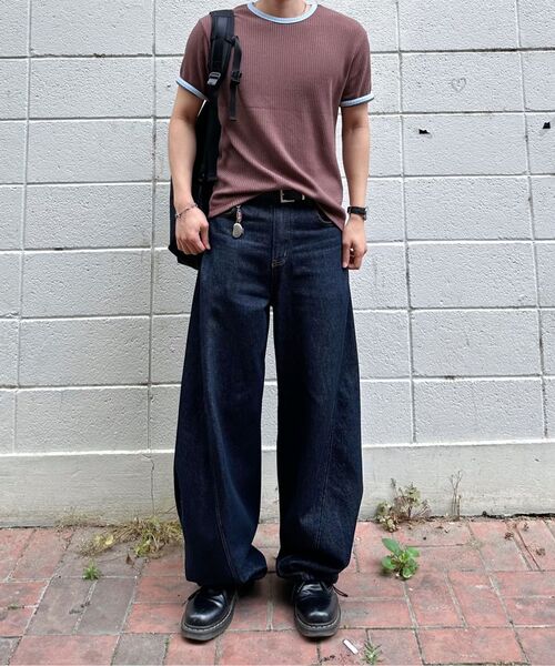 DNSR(ディーエヌエスアール)の「カーブデニムパンツインディゴ(デニムパンツ・メンズ・その他・SMALL/MEDIUM/LARGE/X-LARGE)」の9枚目の写真