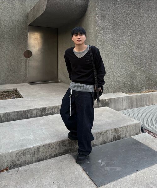DNSR(ディーエヌエスアール)の「カーブデニムパンツインディゴ(デニムパンツ・メンズ・その他・SMALL/MEDIUM/LARGE/X-LARGE)」の3枚目の写真