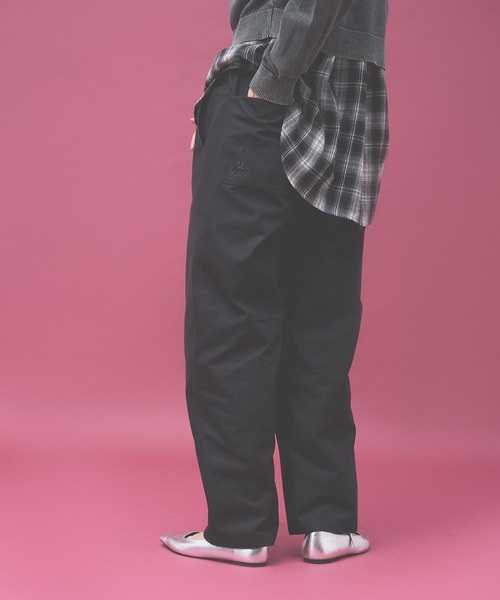 Kappa(カッパ)の「≪Kappa×and ST ウェルネスクラブ≫クライミングパンツ (ユニセックス)(その他パンツ・レディース・ブラック/ブラウン系その他/ブルー・LARGE/MEDIUM/SMALL)」の1枚目の写真