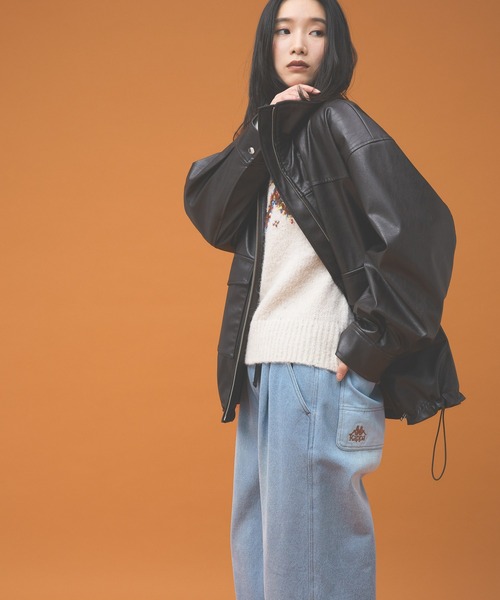 Kappa(カッパ)の「≪Kappa×and ST ウェルネスクラブ≫クライミングパンツ (ユニセックス)(その他パンツ・レディース・ブラック/ブラウン系その他/ブルー・LARGE/MEDIUM/SMALL)」の4枚目の写真
