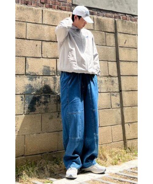 Big Unionの「DENIM HERITAGE WIDE PANTS / BLUE(デニムパンツ・レディース・その他・LARGE/MEDIUM/SMALL)」の4枚目の写真