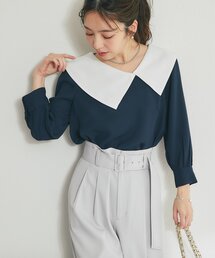 最強愛されワンピ】ダブルクロススカラップパールジャンドレ